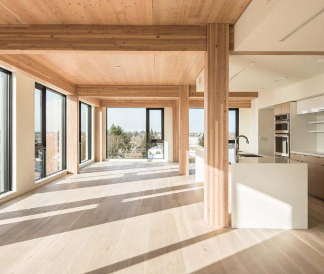 Finished Interior of a Residential Kitchen